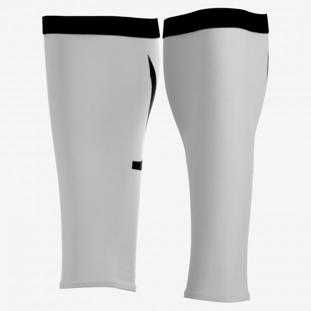 GAMBALI ORCA COMPRESSION CALF SLEEVE WHITE FRONT.jpg